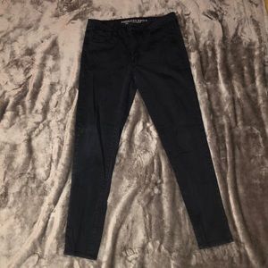 American Eagle Navy Skinny Jeans